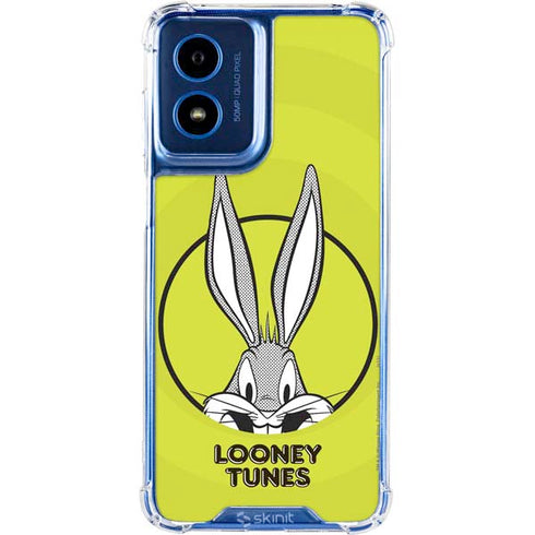 Looney Tunes Bugs Bunny Full Moto G 5G (2024) Clear Case